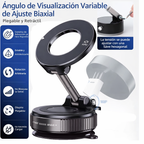 Soporte de teléfono con ventosa magnética